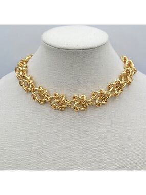 Chunky Goldtone Necklace NWT #2375
